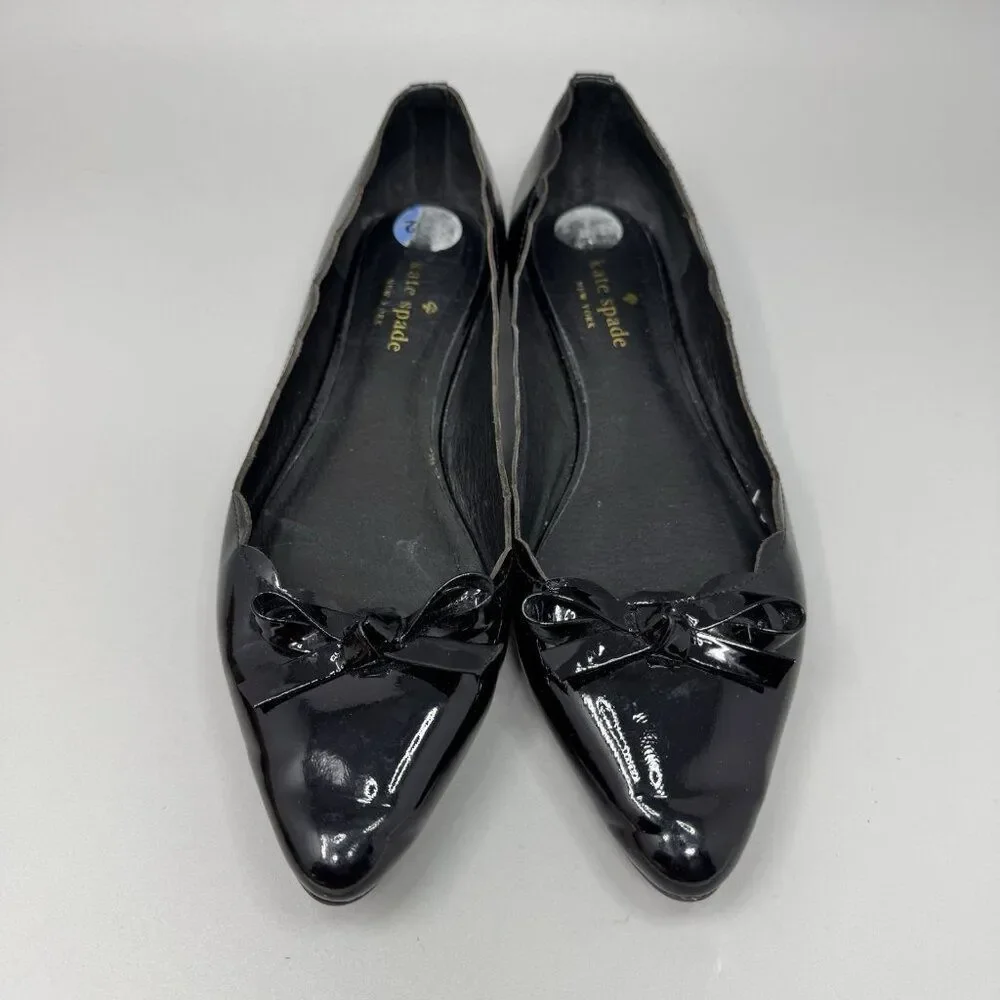 Kate Spade New York Womens Eleni Flex Bow Heel Kitten Heels Shoes Size 7.5M